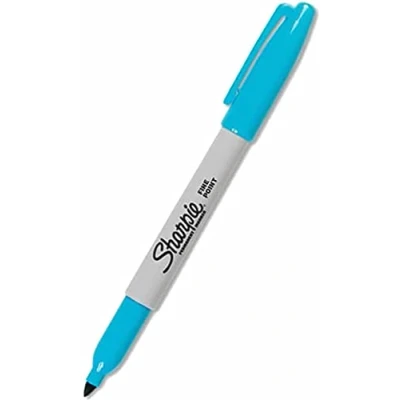 Abbildung von SHARPIE Fine Point Permanent Marker, Violett mit feiner Spitze Marker (violett, feine Spitze, mehrfarbig, fein, Metall, Papier, Kunststoff, AP)