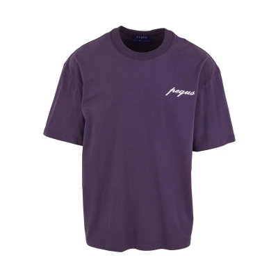 Abbildung von Pequs Tshirt print, Herren, Größe: Large, Purple