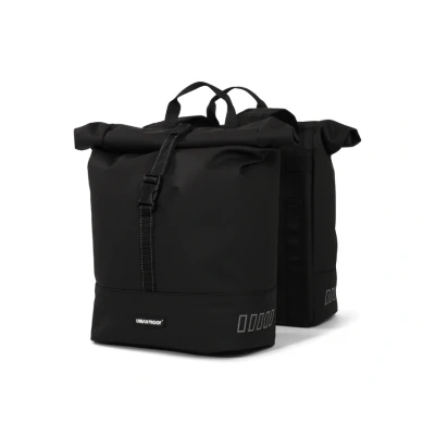 Abbildung von Recycelte Doppelpacktasche Urban Proof Rolltop 38 Liter 30 X 15 42 Cm Schwarz