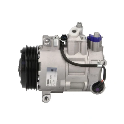 Abbildung von BOSCH 1 986 AD1 343 Kompressor 12V PAG 46 YF R1234yf, R134a mit Dichtring, Montageanleitung MERCEDES BENZ: E Klasse Limousine, T modell