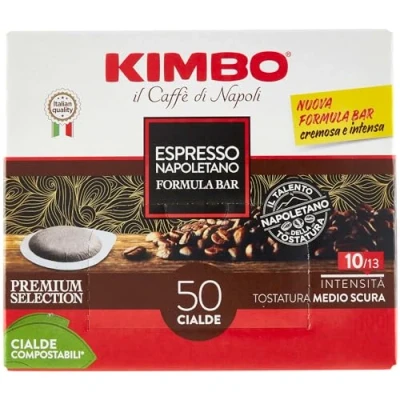 Abbildung von Kimbo 50 Kaffeekapseln Espresso Napoletano, 365 g