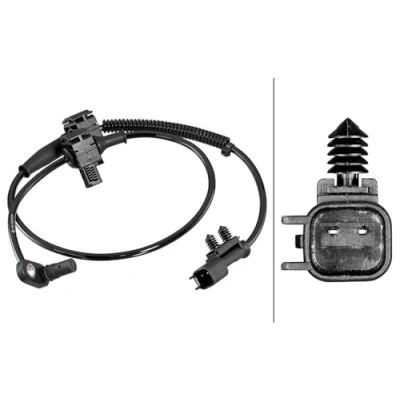 Abbildung von HELLA 6PU 358 218 971 ABS Sensor mit Klammer Hallsensor 2 835