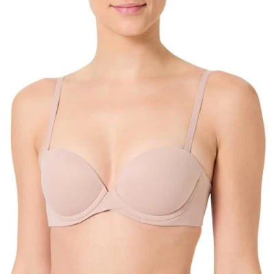 Abbildung von Calvin Klein Underwear Strapless Perfectly FIT trägerloser/variabler BH, Damen, Größe: 75B, Cedar