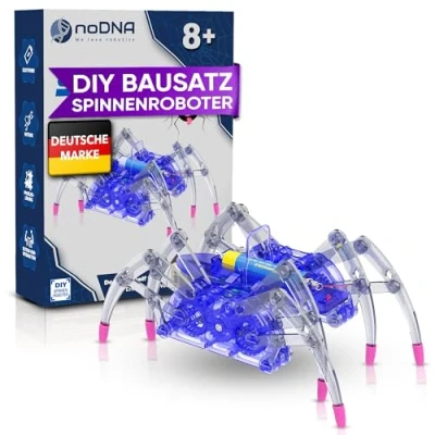 Abbildung von noDNA Roboter Spinnen zum selbst zusammenbauen Experimente für Kinder ab 8 Jahren Junge Spielzeug Spinne Jahre Ostergeschenke