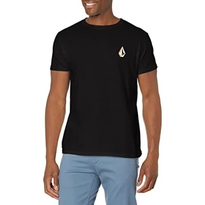 Abbildung von Volcom Herren Blaquedout Short Sleeve Tee T Shirt, Schwarz, XL