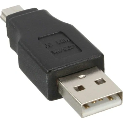 Abbildung von InLine® USB 2.0 Adapter, Stecker A auf Mini 5pol