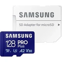 Abbildung von Samsung PRO Plus 128GB (2023) microSDXC + SD Adapter
