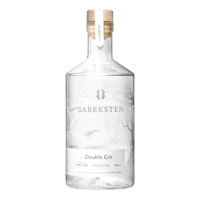 Abbildung von Bareksten Double Gin 700 ml norwegischer Wacholder und 8 weitere Botanicals würziger Geschmack mit fruchtigen Noten Wacholderaromen