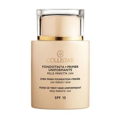 Abbildung von Collistar Even Finish Foundation + Primer SPF15 und Grundierung in einem, 01, 35ml
