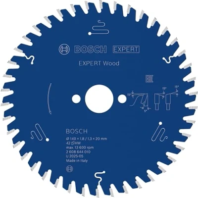 Abbildung von Bosch Accessories Expert for Wood 2608644010 Kreissägeblatt 140 x 20 1.3 mm Zähneanzahl: 42 1 St.