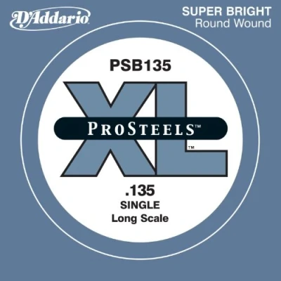 Abbildung von D&#039;Addario PSB135 Einzelsaite für Bass 0,34 cm (0,135 Zoll)