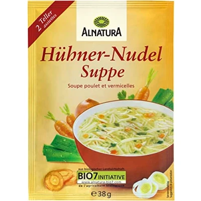 Abbildung von Alnatura Bio Hühner Nudel Suppe, 38g