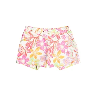 Abbildung von Roxy Twenty Five Miles Sweat Shorts für Mädchen 4 16 Weiß