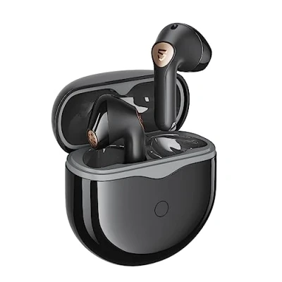 Abbildung von SoundPEATS Kabellose Kopfhörer Air4 Lite Hi Res Audio Ohrhörer mit Bluetooth 5.3 und LDAC Codec, 6 Mikrofone für Geräuschunterdrückung bei Anrufen, 30 Std. Akkulaufzeit, Multipoint Verbindung