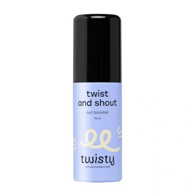 Abbildung von Twisty Lockenaktivator Curl Booster 75 ml Für lockiges Haar, Wellen, Locken, kurzes und langes Haar Betont Locken Wellen Frischt auf Verhindert Frizz Lockencreme
