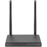 Abbildung von DIGITUS Wireless HDMI KVM Extender Empfänger Modul für DS 55328 UltraHD 4k/30Hz Reichweite bis 150 m 2,4/5GHz Dual Band Schwarz