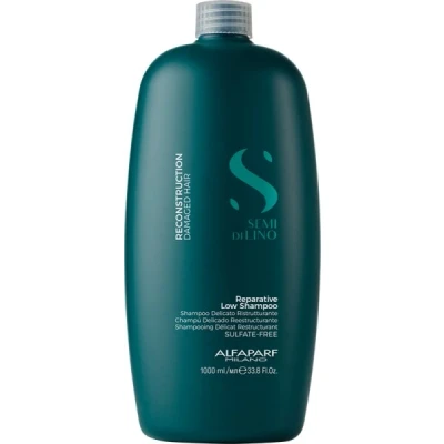 Abbildung von Alfaparf Milano Semi di Lino Reconstruction Reparative Low Shampoo 1000ml sanftes Restrukturierungsshampoo