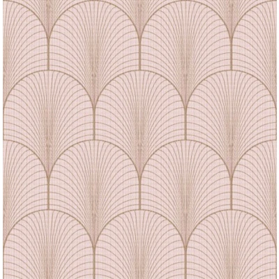 Abbildung von Superfresco Easy Vliestapete &quot;Josephine&quot;, geometrisch, Rosa 10mx52cm