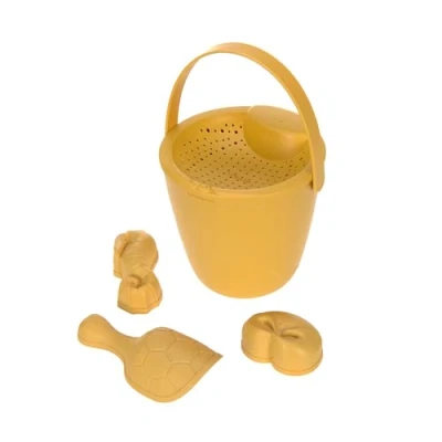 Abbildung von LÄSSIG Sandform Set Sandspielzeug 5er Water Friends, yellow, (Set, 5 tlg), Material aus ressourcenschonendem Biokomposit