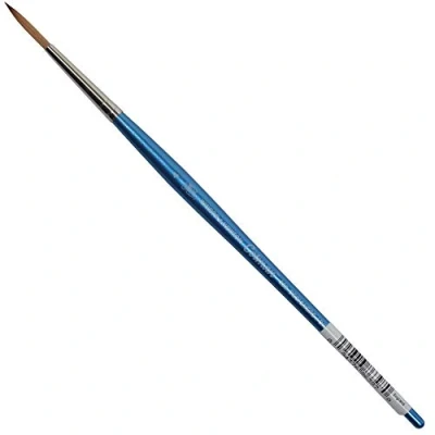 Abbildung von Winsor &amp; Newton 5302004 Cotman Aquarell Synthetikhaar Pinsel Serie 222 Designerpinsel, Schlepperpinsel mit exzellenter Sprungkraft, Farbragekraft und Punktgenauigkeit, kurzer Stiel Nr. 4 2,6 mm