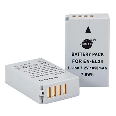 Abbildung von DSTE 2 Pack Ersatz Batterie Akku for NIKON EN EL24 1 J5 Kamera
