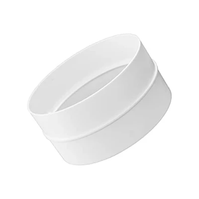 Abbildung von Vent Systems Ø100mm Runder Kanalverbinder für gerade oder flexible Rohre. Lüftungsrohranschluss. Heizungs , Kühlungs und Lüftungsanwendungen. (1, 100mm)