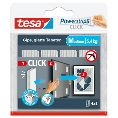 Abbildung von Tesa Powerstrips Click Medium 77721 00000 00