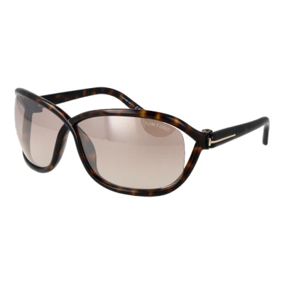 Abbildung von Tom Ford Fernanda Sonnenbrille, Damen, Größe: One Size, Marrone chiaro marron specchiato