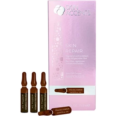 Abbildung von inspira: cosmetics Skin Accents Repair Stem Cell Complex Ampullen Regeneriert und revitalisiert müde gestresste Haut 14 ml