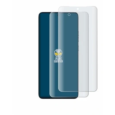 Abbildung von BROTECT Full Cover Schutzfolie Matt für Motorola Edge 50 Ultra (2 Stück) Screen Displayschutz Folie, 3D Curved, Anti Reflex