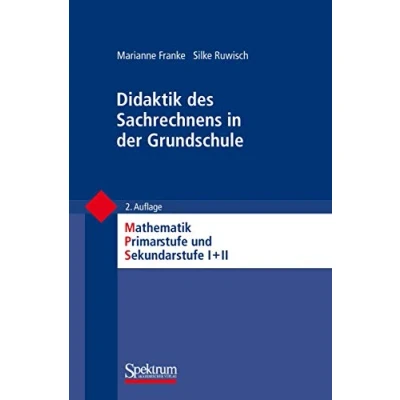 Abbildung von Didaktik des Sachrechnens in der Grundschule (Mathematik Primarstufe und Sekundarstufe I + II)