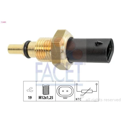 Abbildung von FACET 7.3400 Öltemperatursensor M12x1,25 MERCEDES BENZ: GLC Coupe