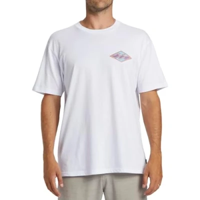 Abbildung von Billabong Crayon WAVE Tshirt print, Herren, Größe: Small, Wht