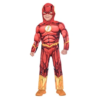 Abbildung von Amscan Kostüm Kid Flash 6 8 Jahre
