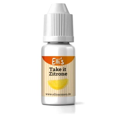 Abbildung von Ellis Aromen Take it Zitrone Fruchtbonbon NATURIDENTISCHES Lebensmittelaroma Für Speisen &amp; Getränke 10 ml