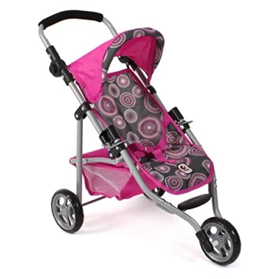 Abbildung von CHIC2000 Puppenbuggy Jogging Buggy Lola, Hot Pink, mit klappbarem Verdeck