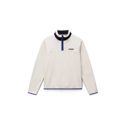 Abbildung von Napapijri Dergana Fleecepullover, Herren, Größe: Medium, Beige dimity