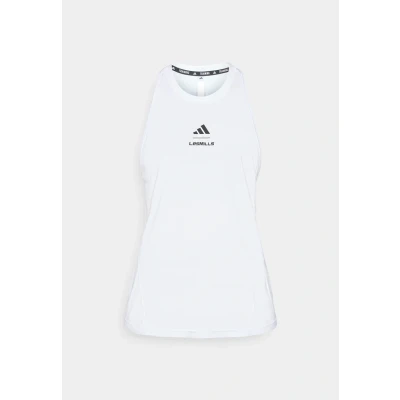 Abbildung von adidas Performance Lesmills Graphic Sport Tshirt, Damen, Größe: XL, White