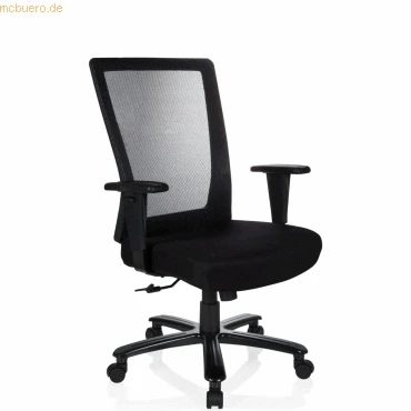 Abbildung von hjh OFFICE Drehstuhl XXL EXTENDER Stoff/Netzstoff (1 St), Chefsessel Bürostuhl ergonomisch