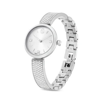 Abbildung von Swarovski Uhr, Damen, Größe: One Size, Silver tone