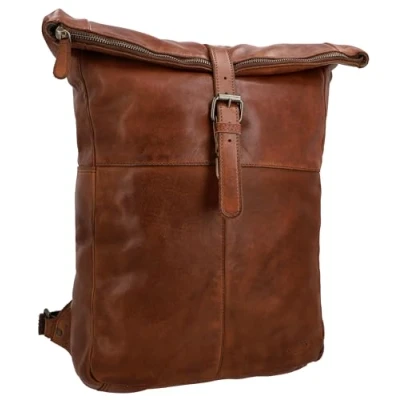 Abbildung von Gusti Leder Henning Tagesrucksack, Damen, Größe: One Size, Hellbraun glatt