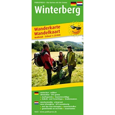 Abbildung von Winterberg: Wanderkarte / Wandelkaart mit Ausflugszielen, Einkehr &amp; Freizeittipps, wetterfest, reißfest, abwischbar, GPS genau. 1:25000 Deutsch Niederländisch (Wanderkarte: WK)