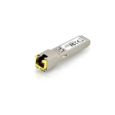 Abbildung von DIGITUS Universal Gigabit SFP+ Modul 10 Gbit/s für CAT 6A Kupfer Patchkabel Mini GBIC RJ45 Buchse 100 m Reichweite Plug &amp; Play