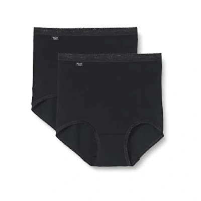 Abbildung von Sloggi 2 PACK Slip, Damen, Größe: 4XL, Schwarz