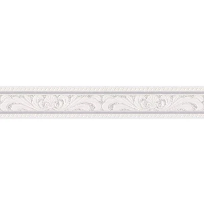 Abbildung von A.S. Création Bordüre &quot;Only Borders&quot;, Barock ornamental gemustert, Tapete Holzplanken in Vintage Optik Borte Wohnzimmer
