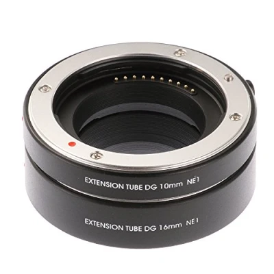 Abbildung von Ruili Autofokus Macro Zwischenring (10mm, 16mm) für Sony NEX E Mount a7 7 a7S a7R a7II a7SII a7RII A7III A7RIII A7SIII A9 A6500 A6300 A6000 A5100 A5000 A3500 FS700 VG30 VG900