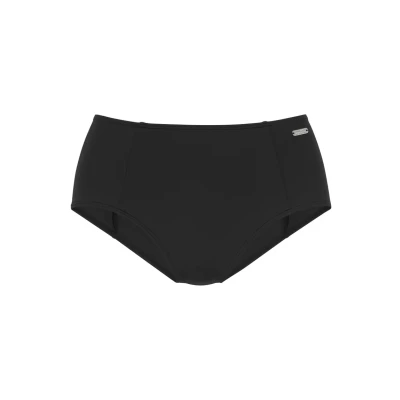 Abbildung von Venice Beach Highwaist Bikinihose, Damen, Größe: 38, Schwarz