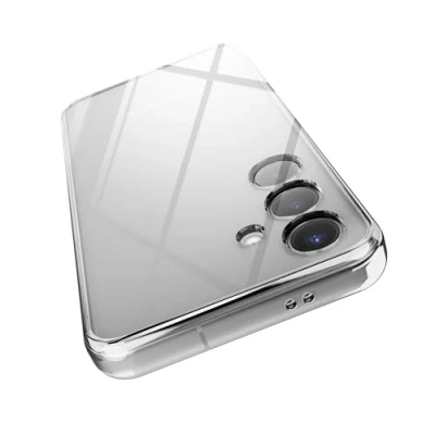 Abbildung von elago Hybride Klarsicht Hülle Kompatibel mit Samsung Galaxy S24 Case TPU + Polykarbonat Technologie, Präzise Kameraausschnitte, Schutzh stoßfeste Bumper Cover (Transparent)