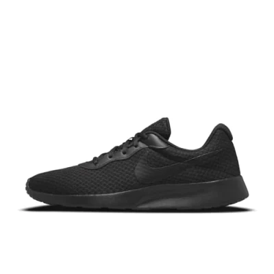 Abbildung von Nike Tanjun Herren Sneaker Black/Black Barely Volt 42