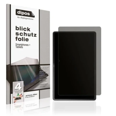 Abbildung von dipos I Sichtschutz Folie matt kompatibel mit Lenovo Tab P11 (2nd Gen TB350FU) Blickschutzfolie Display Schutzfolie Privacy Filter